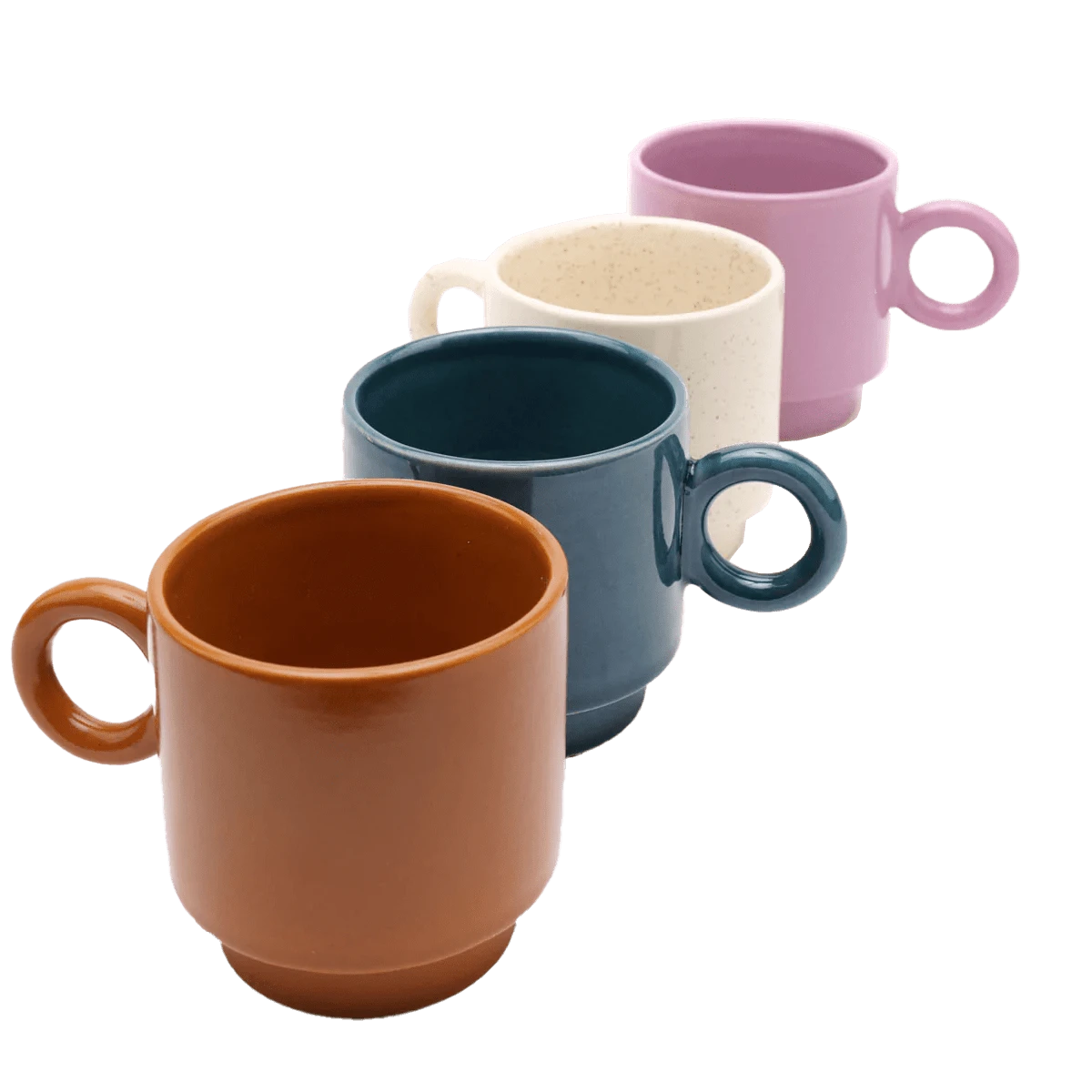 Kaya Ceramic Mug Set, Blue By Justina Blakeney™ 5 Kaya Ceramic Mug Set, Blue By Justina Blakeney™ - Image 3