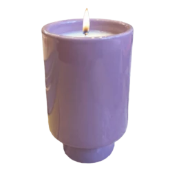 Kaya Ceramic Candle - Lavender/Sugar Plum