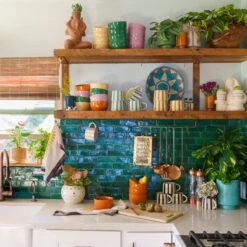 Tierra Bowl Set In Green By Jungalow® -home decoration kitchen b4d1afe2 619a 42ce 9deb b37b47bab210