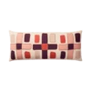 Pink Stitched Lumbar Pillow By Justina Blakeney® X Loloi -home decoration lumbarpillow