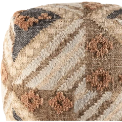 Jute Ratu Pouf -home decoration lupf001 detail corner PhotoRoom