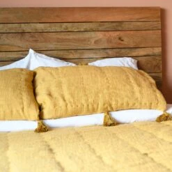 Sol Natural Dyed Standard Sham Set In Marigold By Like A Lion™