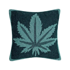 Mary Jane Teal Hook Pillow By Jungalow®