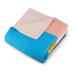 Modshapes Dark Quilt Set By Ampersand -home decoration mod6