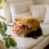Sol Natural Dyed Throw Blankets By Like A Lion™ -home decoration naturaldyed