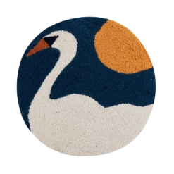 Night Swan Hook Pillow By Jungalow®