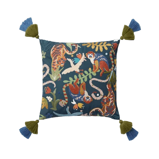 Optimism Navy Pillow By Justina Blakeney® X Loloi 3 Optimism Navy Pillow By Justina Blakeney® X Loloi
