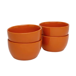 Tierra Bowl Set In Amber By Jungalow® -home decoration orangebowl4