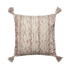 Pink Textured Knit Pillow By Justina Blakeney® X Loloi