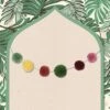 Pom Pom Mini Garland By Like A Lion™ -home decoration pom pom garlands5
