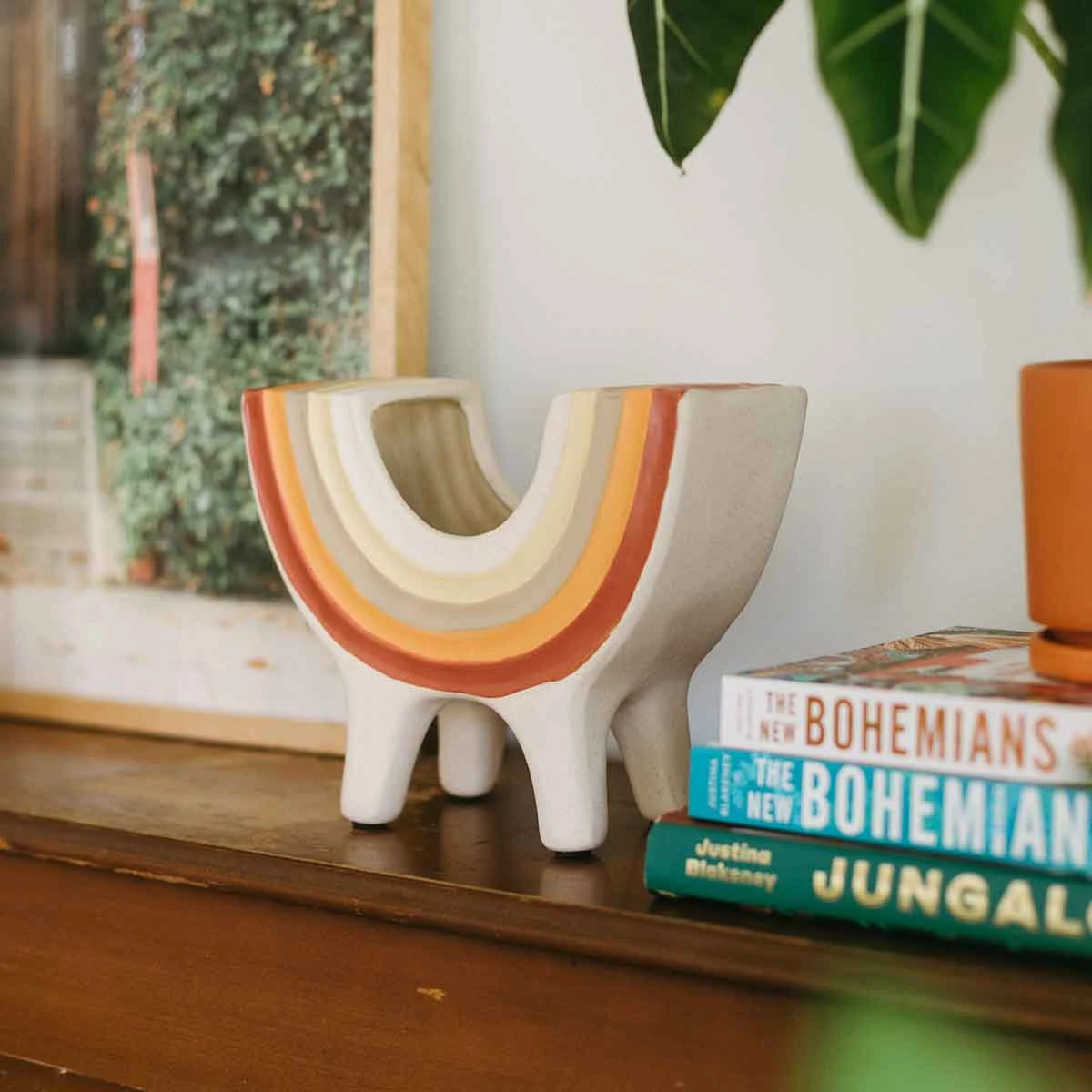 Rainbow Bowl In Neutral By Jungalow® 4 Rainbow Bowl In Neutral By Jungalow® - Image 2