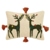 Reindeer Games Hook Pillow By Jungalow® 1 Reindeer Games Hook Pillow By Jungalow® -home decoration reindeergames