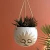 Sun Ceramic Hanging Planter -home decoration sunplanter
