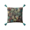 Phoenix Pillow In Teal By Justina Blakeney® X Loloi -home decoration teal PhotoRoom