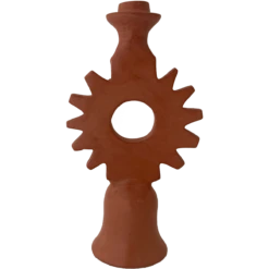 Sun Candle Holder -home decoration terracotta sun candlestick holder