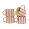 Tierra Striped Mug Set In Lavender -home decoration tierramug2