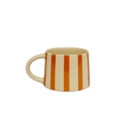 Tierra Striped Mug Set In Amber -home decoration tierramugs 658ca3bf d289 4a85 8574 f110983aa4ff