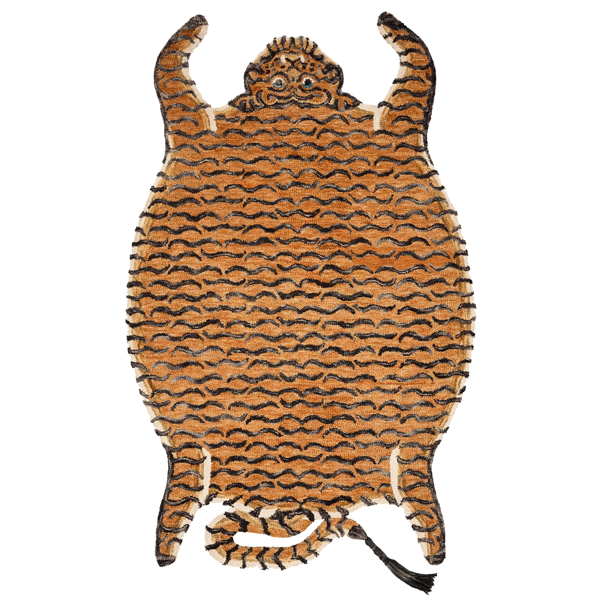 Chubby Tangerine Tiger Rug By Justina Blakeney® X Loloi 3 Chubby Tangerine Tiger Rug By Justina Blakeney® X Loloi