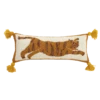 Tigress Pom Pom Hook Pillow By Jungalow® -home decoration tigresspillow