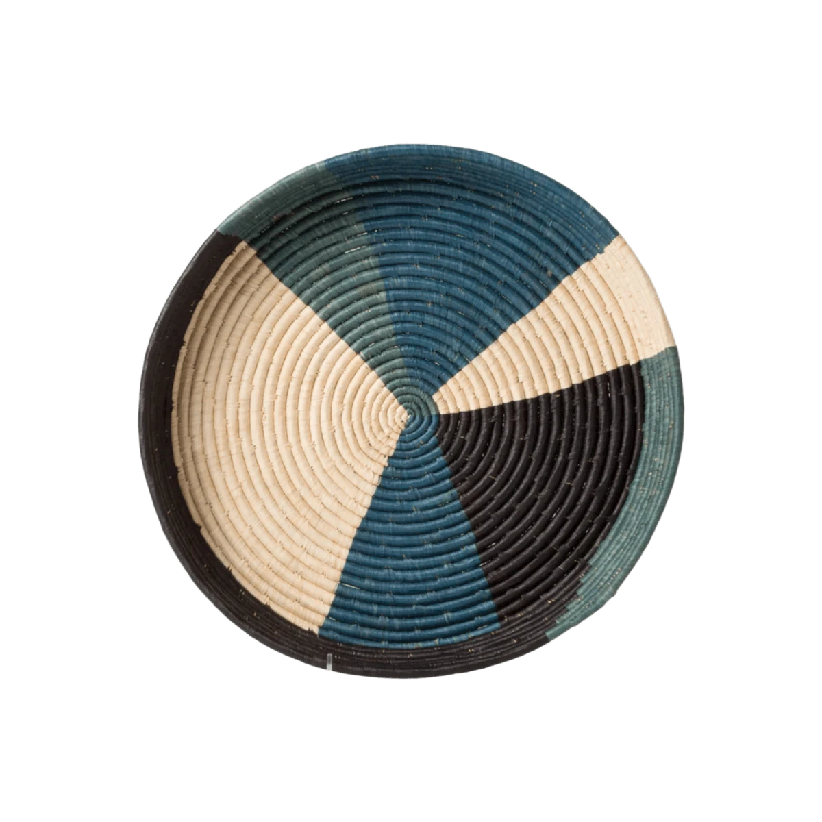 Sama Blue Color Blocked Tray 4 Sama Blue Color Blocked Tray - Image 2