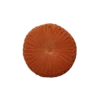 Velvet Round In Rust -home decoration velvetround PhotoRoom